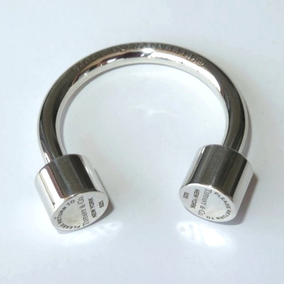 Tiffany's Sterling Silver Return To Edge Keyring